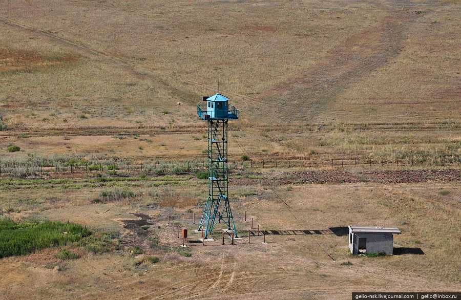 Новосибирская область с высоты птичьего полета