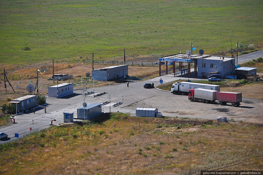 Новосибирская область с высоты птичьего полета