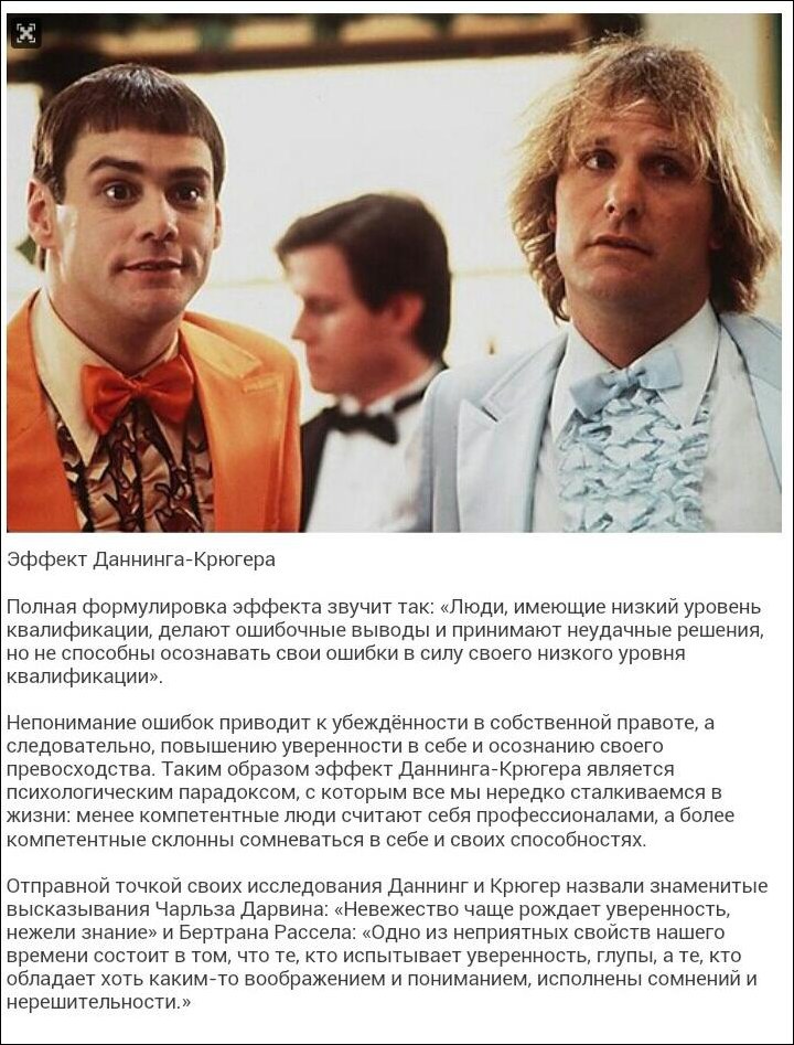 Эффект Даннинга-Крюгера Эффект Даннинга-Крюгера