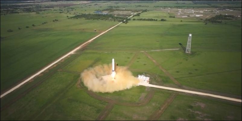 запуск и точная посадка ракеты SpaceX Grasshopper