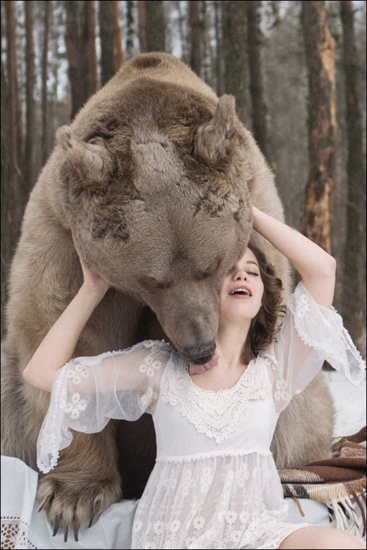 Фото с медведем
