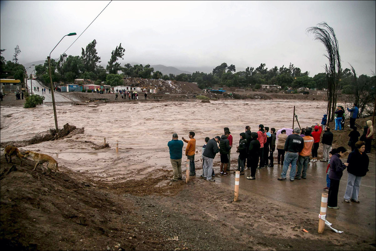 Наводнение в Чили