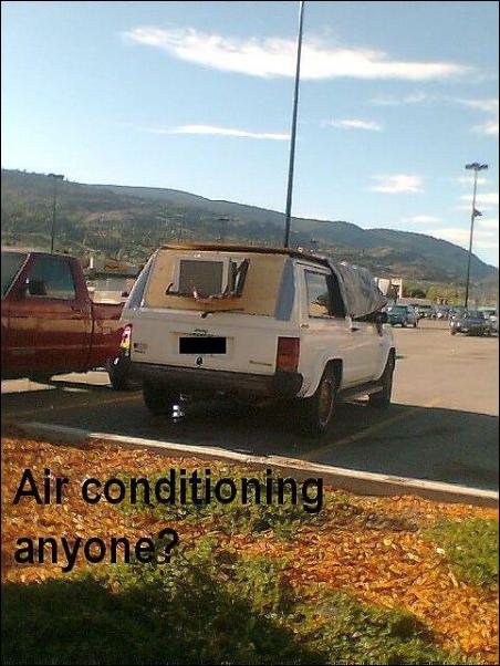 машина с кондиционером