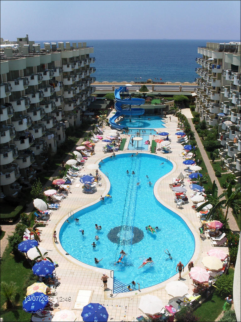 бассейны в форме гитары