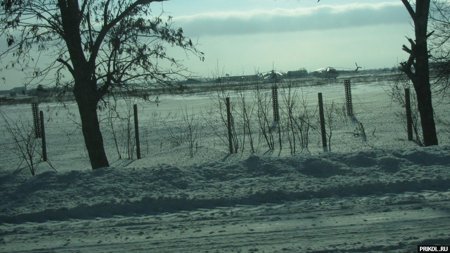 Снежная буря на Украине. Дорога из Херсона в Вознесенск herson-voznesensk-42