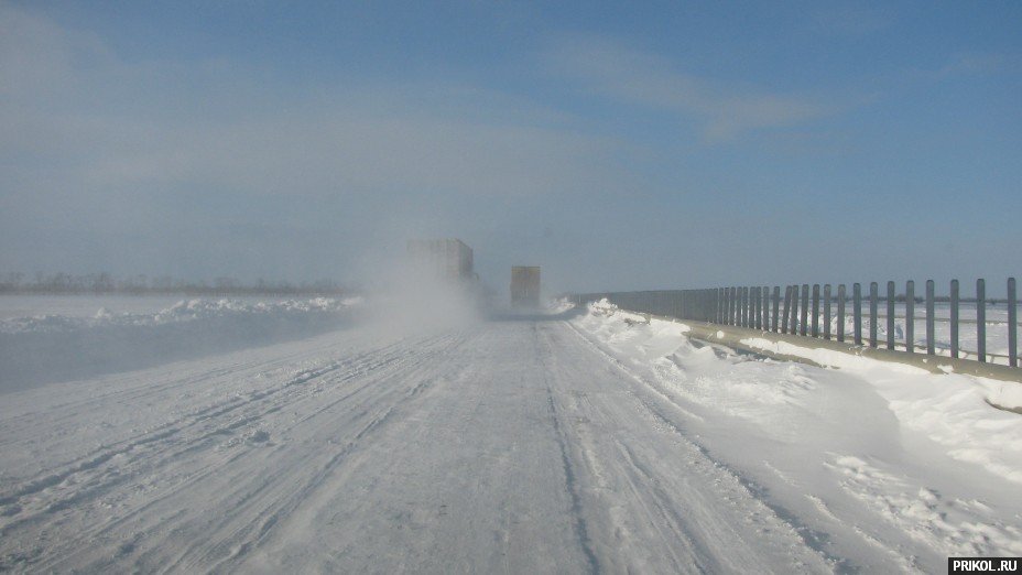 Снежная буря на Украине. Дорога из Херсона в Вознесенск herson-voznesensk-57