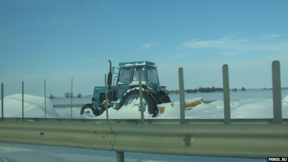 Снежная буря на Украине. Дорога из Херсона в Вознесенск herson-voznesensk-58