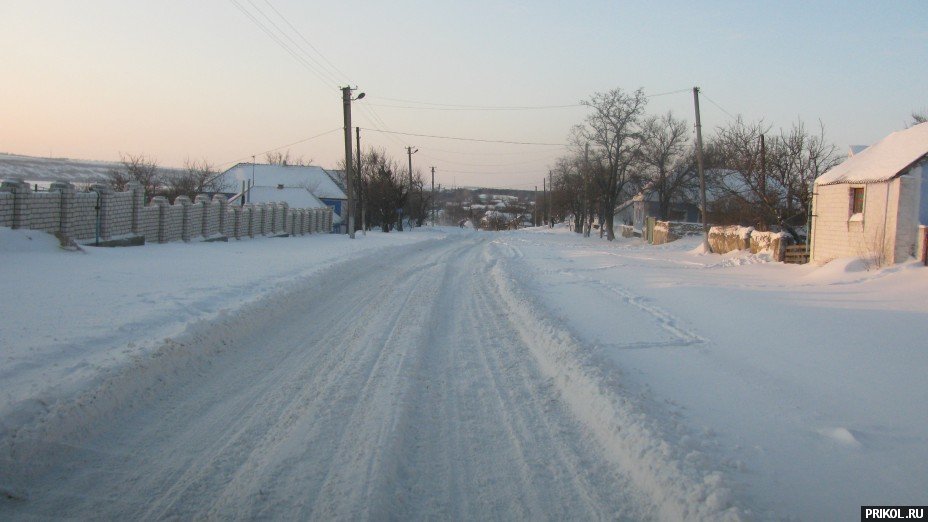 Снежная буря на Украине. Дорога из Херсона в Вознесенск herson-voznesensk-92