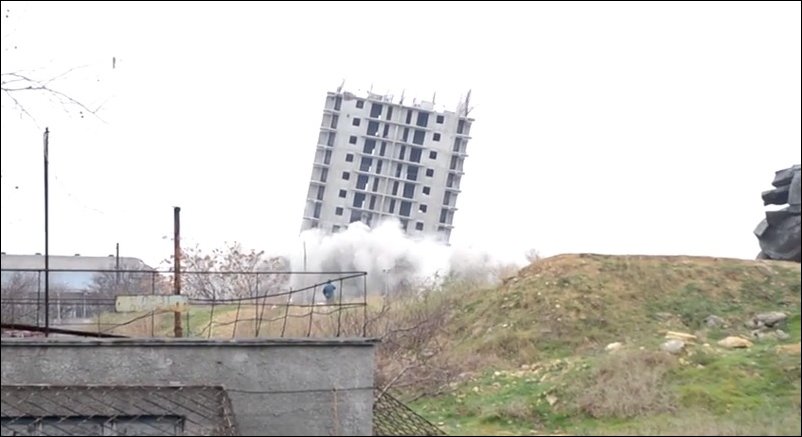 Взрыв 16-этажного дома в Севастополе
