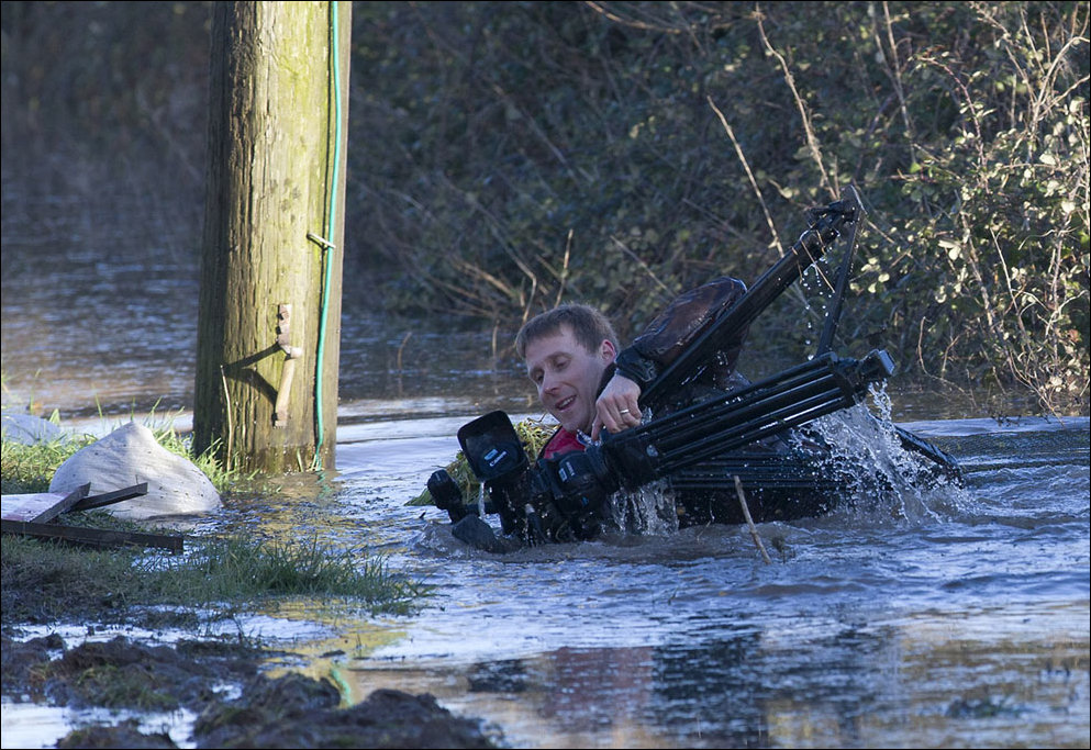 Наводнение на юго-западе Англии