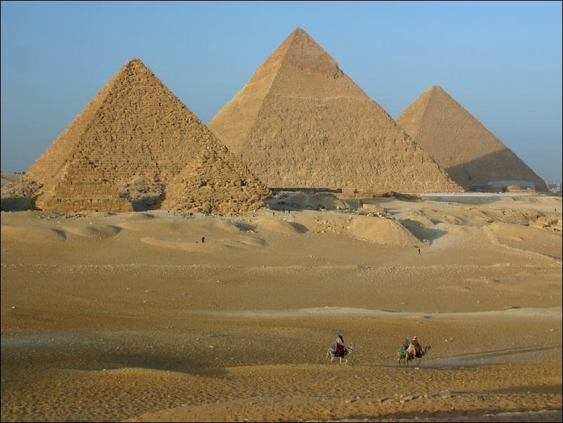 Египетские пирамиды с другого ракурса