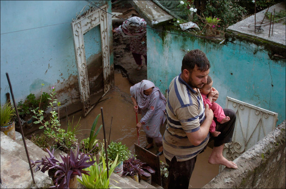 сильнейшее наводнение в Пакистане