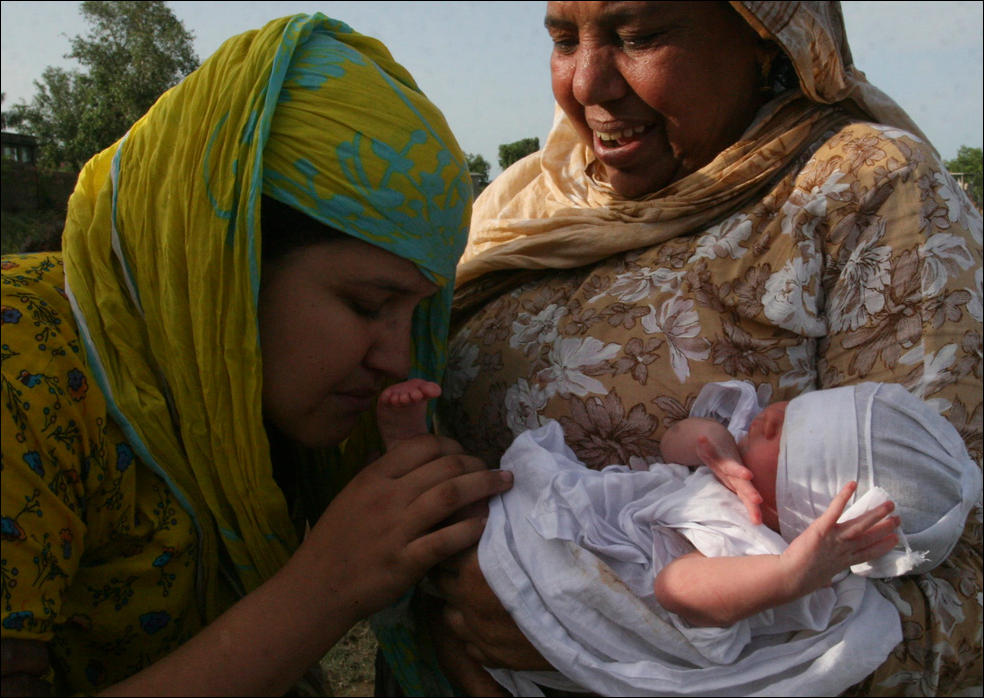 сильнейшее наводнение в Пакистане
