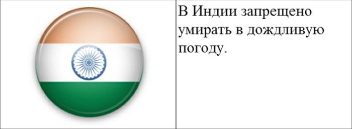 Смешные законы разных стран Смешные законы разных стран