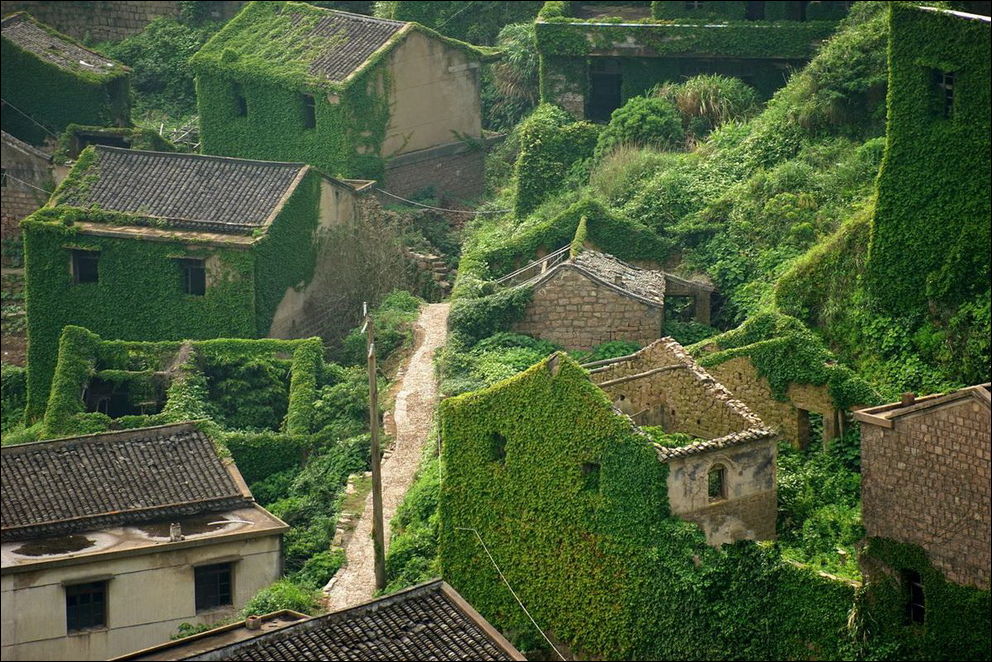 Заброшеная деревня в Китае