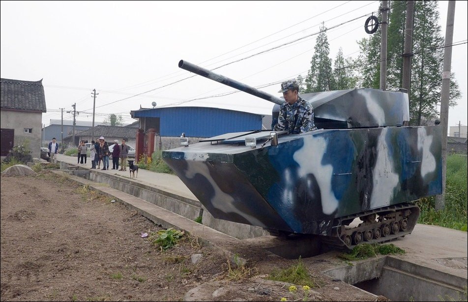 Самодельный танк