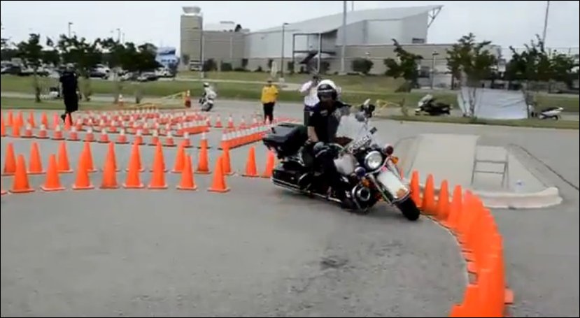 Экзамен на вождение мотоцикла