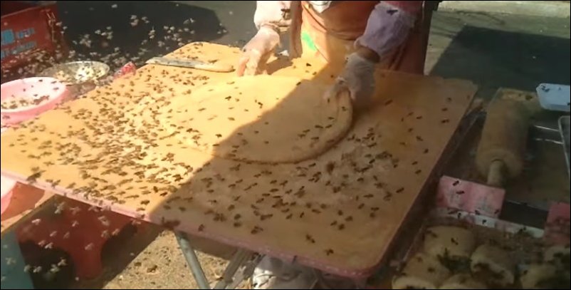 Китайский фастфуд с пчелами