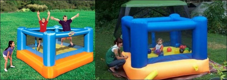 Надувные бассейны на упаковке и в реальности Надувные бассейны на упаковке и в реальности