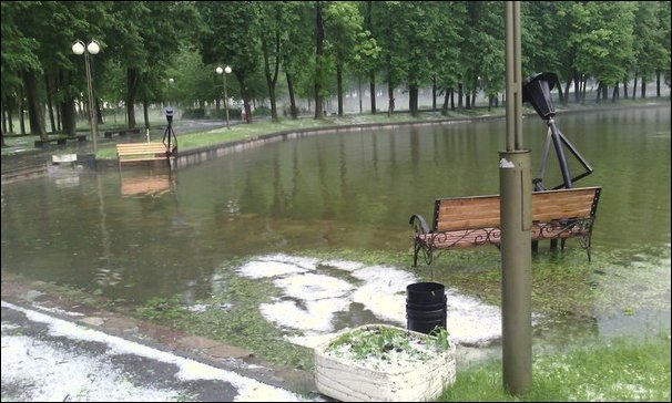 Наводнение в Смоленске
