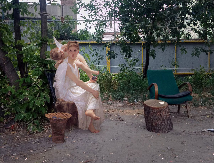 Персонажи классических картин в современном мире Персонажи классических картин в современном мире