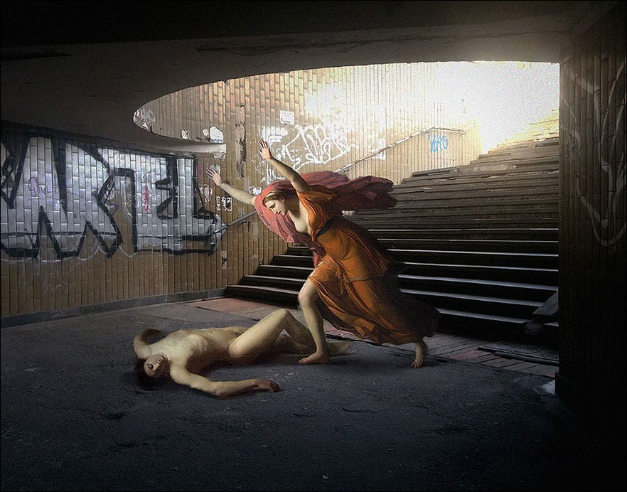 Персонажи классических картин в современном мире Персонажи классических картин в современном мире