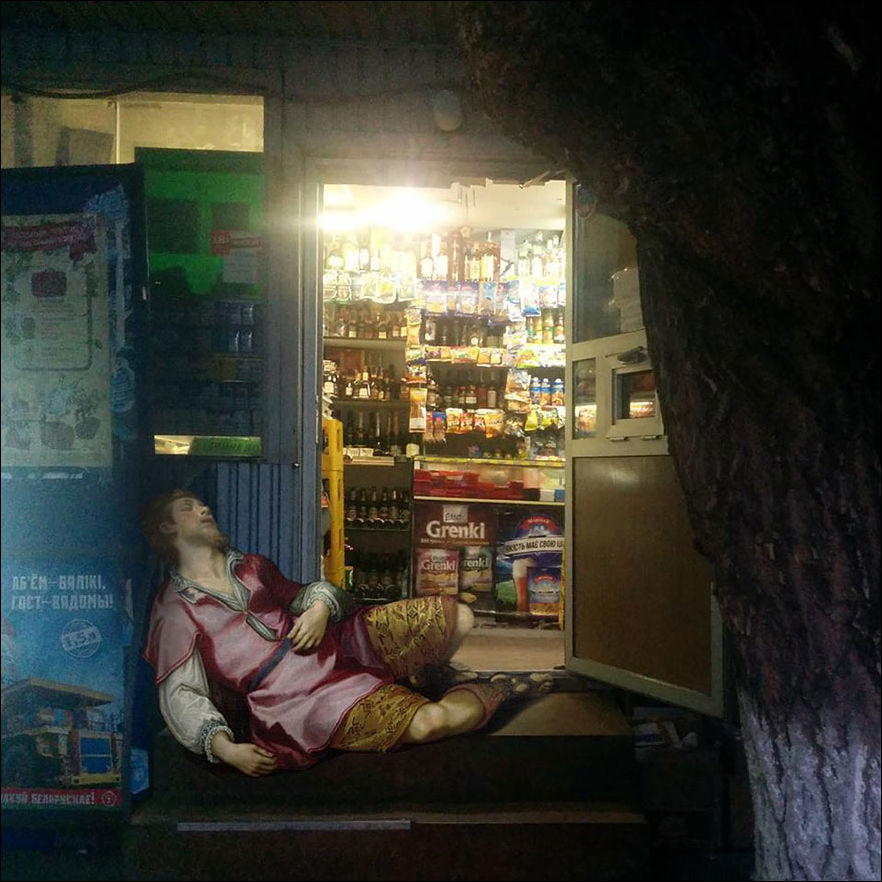 Персонажи классических картин в современном мире Персонажи классических картин в современном мире