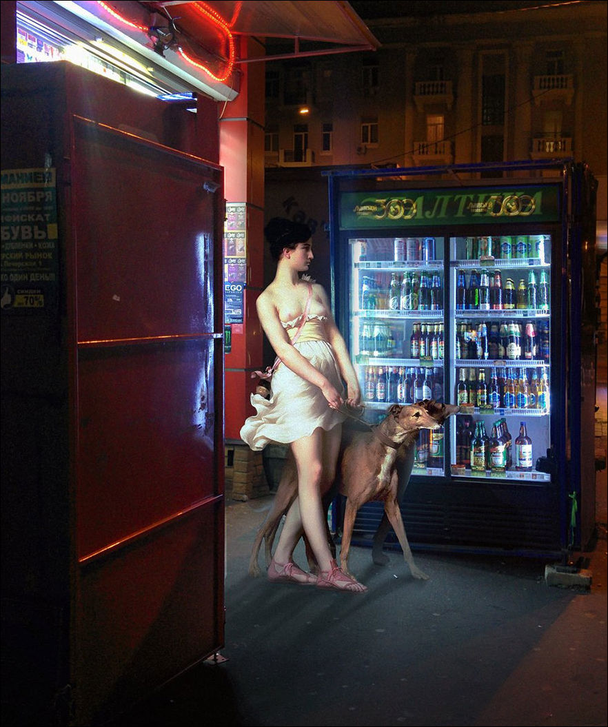 Персонажи классических картин в современном мире Персонажи классических картин в современном мире