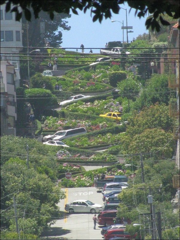 Самая извилистая улица в мире Самая извилистая улица в мире