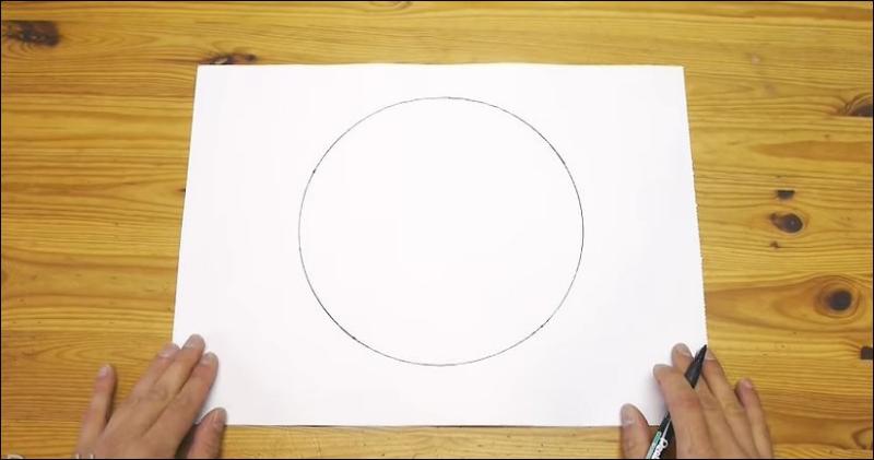 Как нарисовать ровный круг от руки