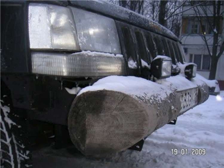 бревно вместо бампера bamper-iz-brevna-03