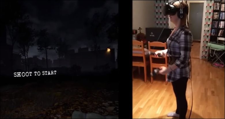 Жена впервые играет в виртуальный ужастик Brookhaven