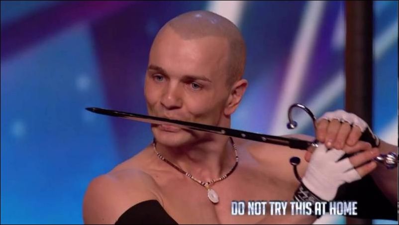 Трюкач Александр Магала шокировал жюри "Britain's Got Talent"