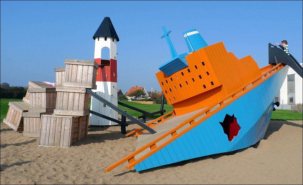 Красивые детские игровые площадки