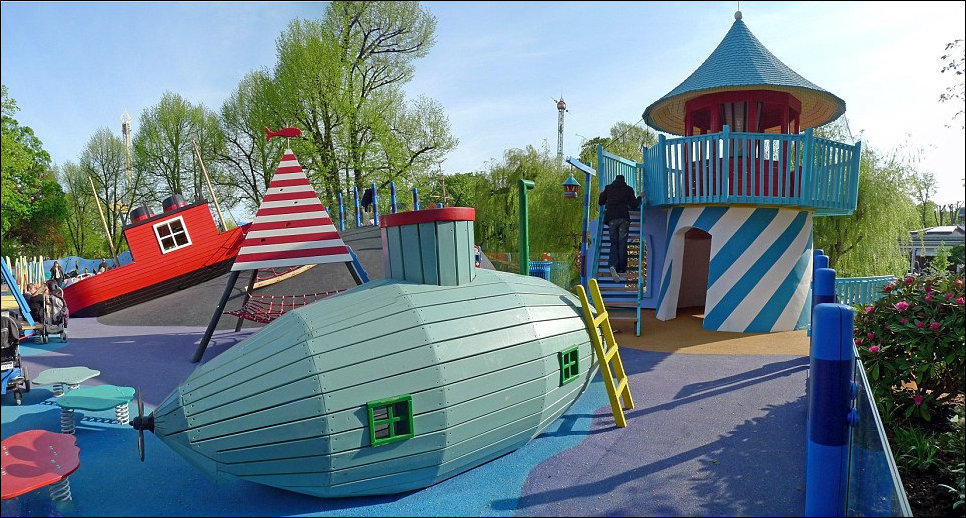 Красивые детские игровые площадки