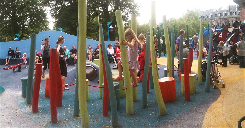 Красивые детские игровые площадки