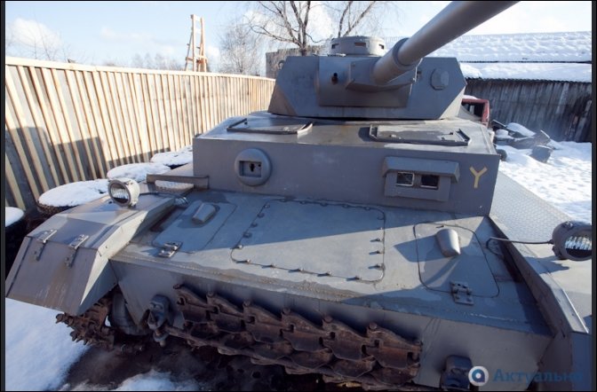 Житель Свердловской области построил танк