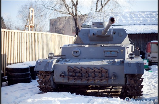 Житель Свердловской области построил танк