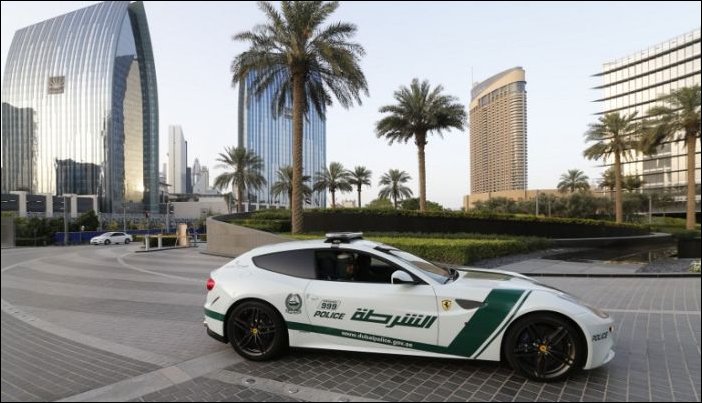 Суперкары полиции Дубаи