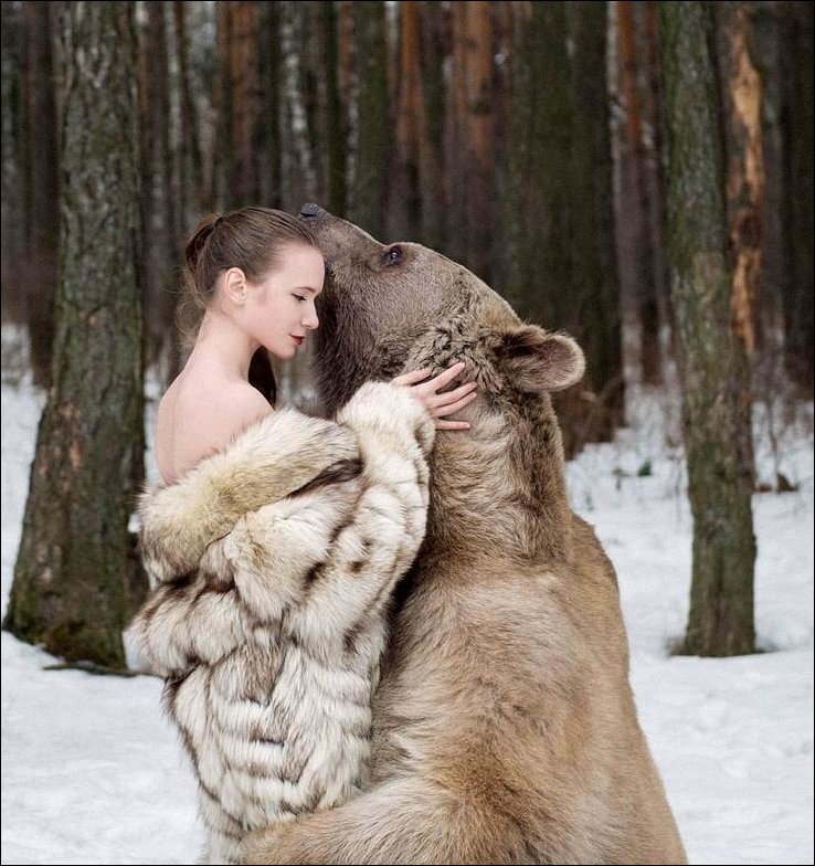 Фото с медведем
