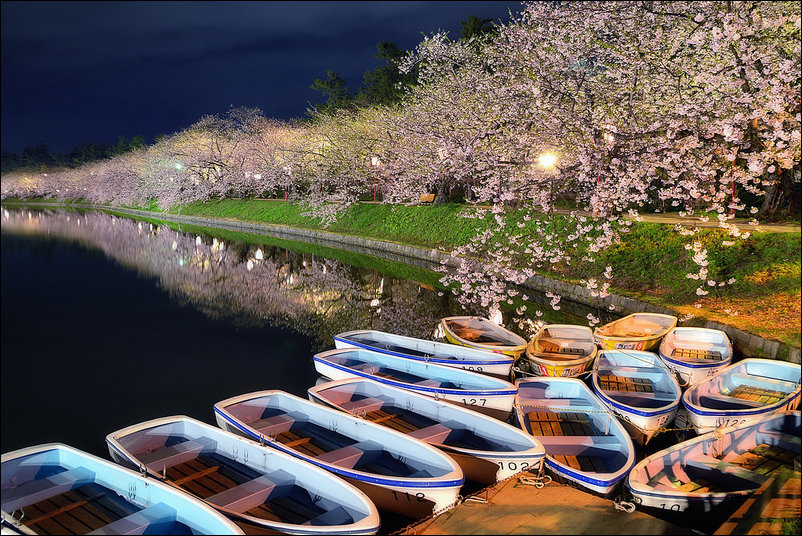 Весна в Аомори