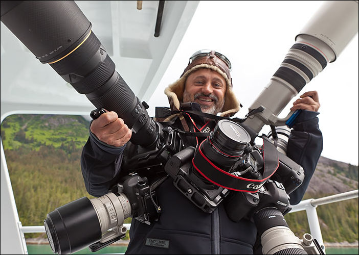 Фотограф за работой