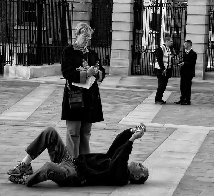 Фотограф за работой