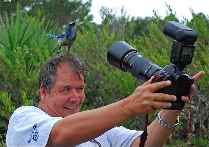 Фотограф за работой