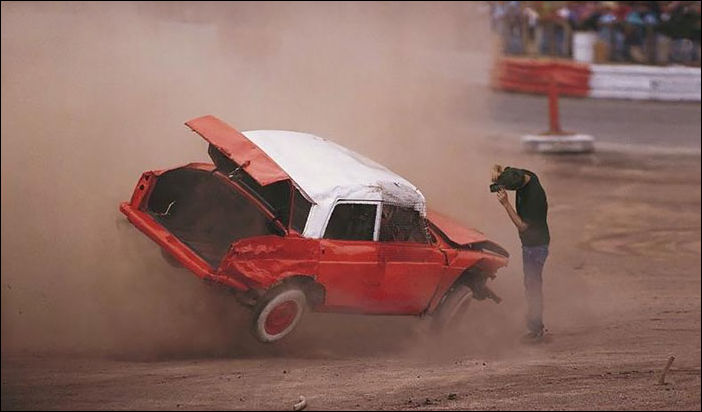 Фотограф за работой