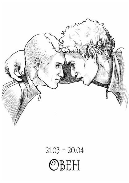 Знаки зодиака в образах гопников