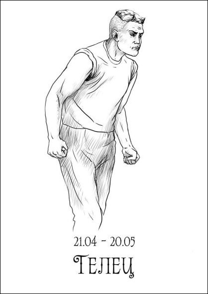 Знаки зодиака в образах гопников