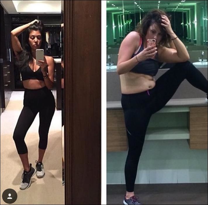 Селеста Барбер - пародии на фото знаменитостей