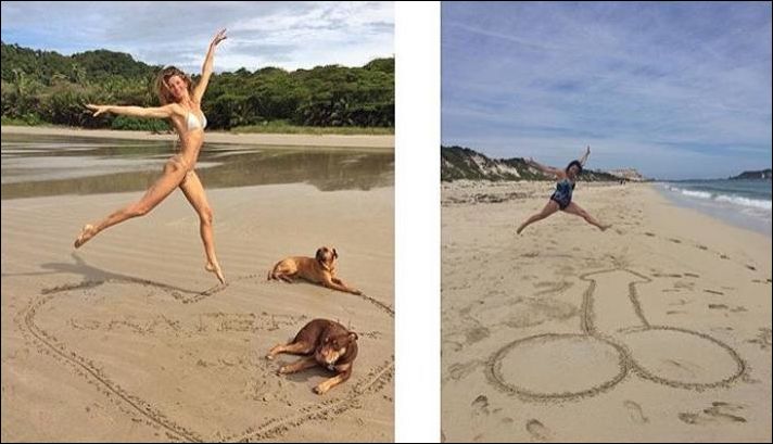 Селеста Барбер - пародии на фото знаменитостей