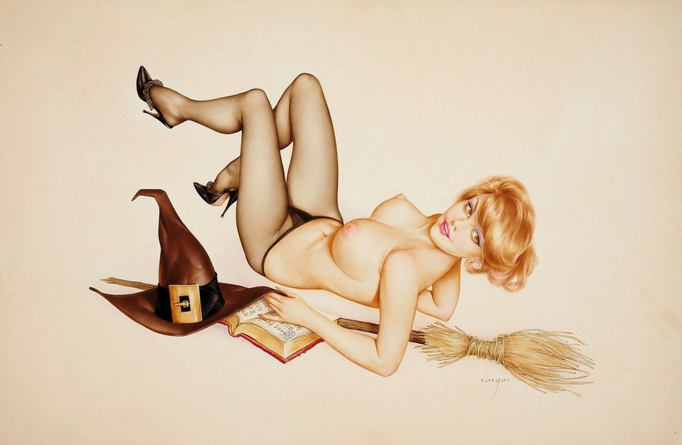 Vintage playboy pinups